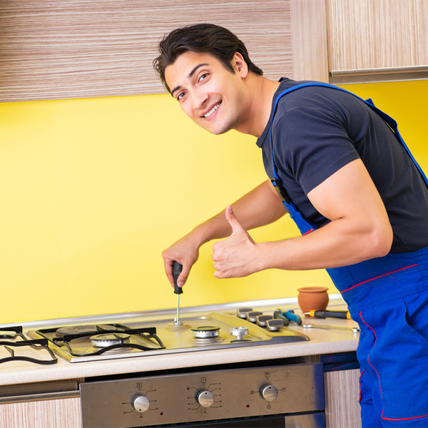 what are your typical service costs for stove repair in Rouseville